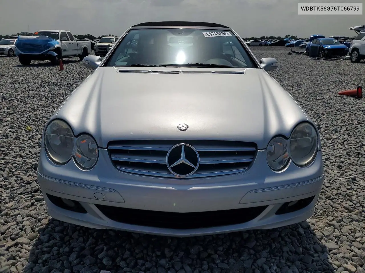 2006 Mercedes-Benz Clk 350 VIN: WDBTK56G76T066799 Lot: 60746596