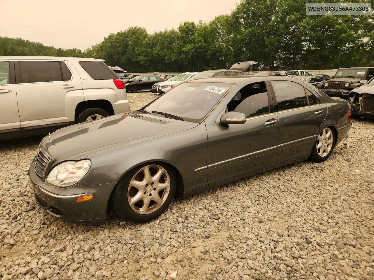 2006 Mercedes-Benz S 430 4Matic VIN: WDBNG83J56A473303 Lot: 60842186