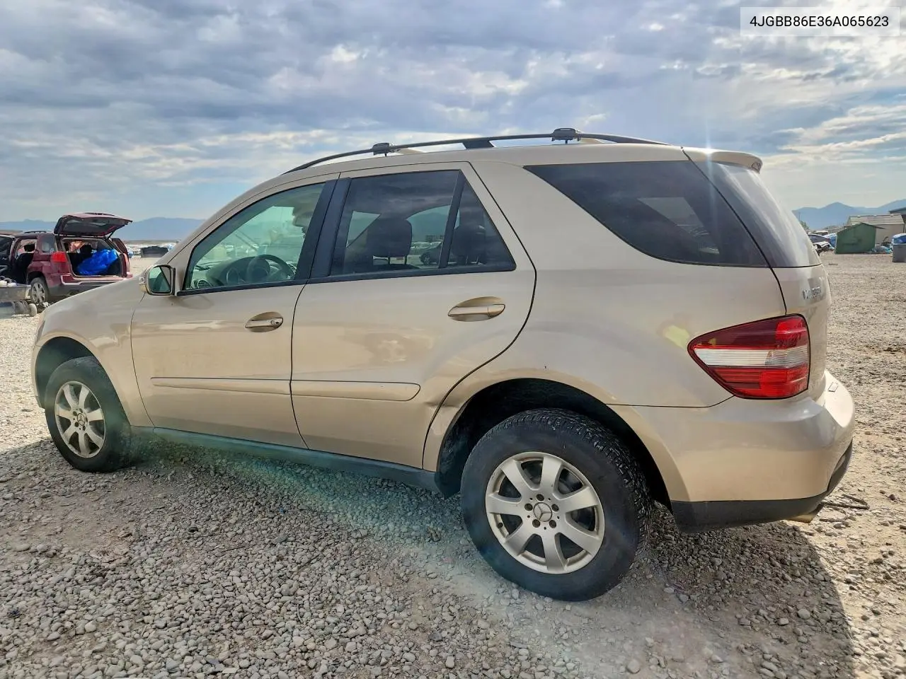 2006 Mercedes-Benz Ml 350 VIN: 4JGBB86E36A065623 Lot: 60982756
