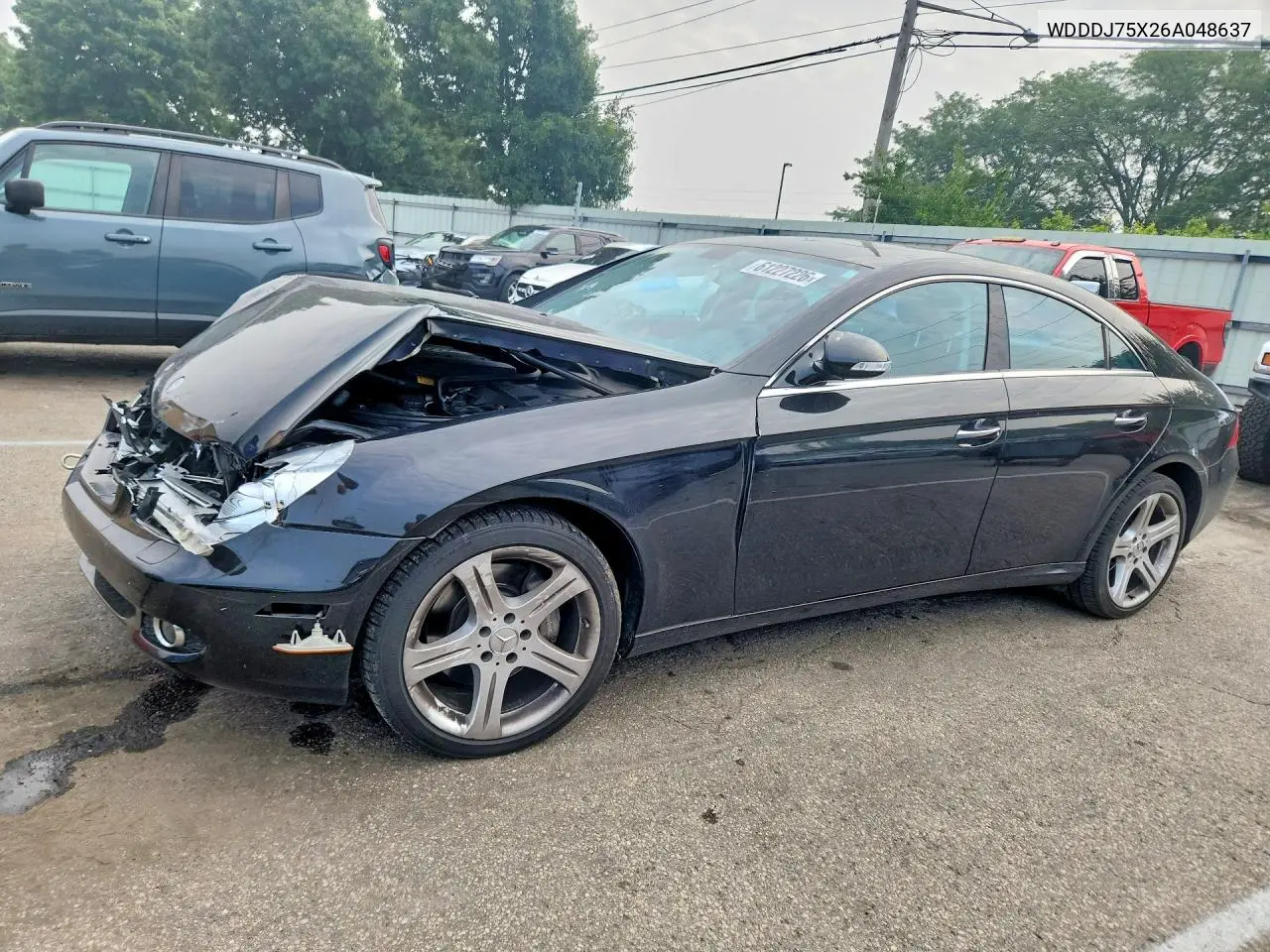 2006 Mercedes-Benz Cls 500C VIN: WDDDJ75X26A048637 Lot: 61227226