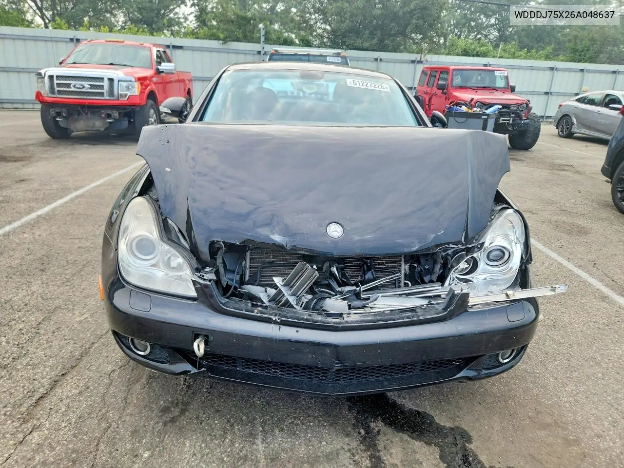 2006 Mercedes-Benz Cls 500C VIN: WDDDJ75X26A048637 Lot: 61227226