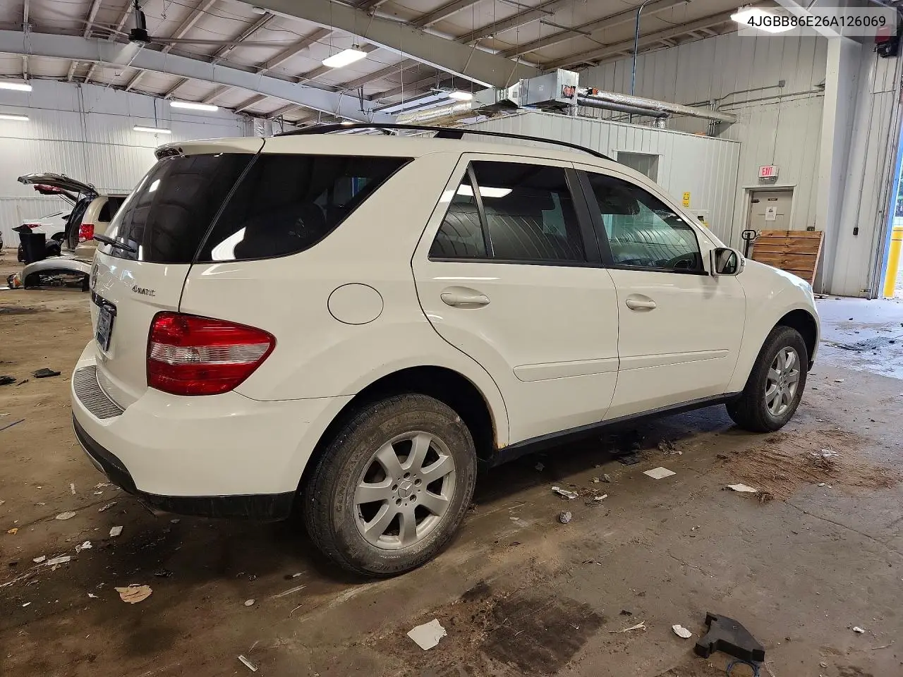 2006 Mercedes-Benz Ml 350 VIN: 4JGBB86E26A126069 Lot: 61799866