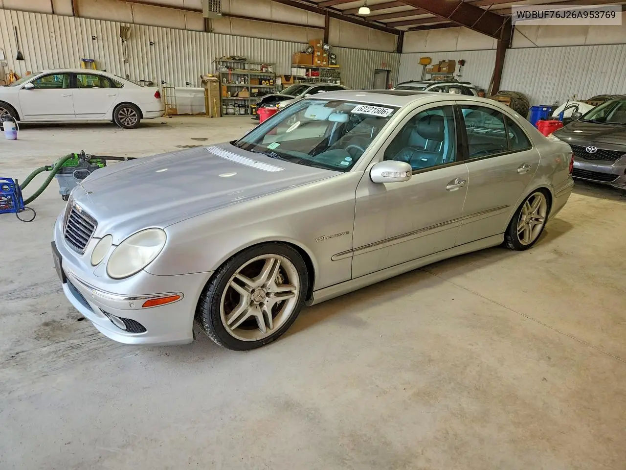 2006 Mercedes-Benz E 55 Amg VIN: WDBUF76J26A953769 Lot: 62221506
