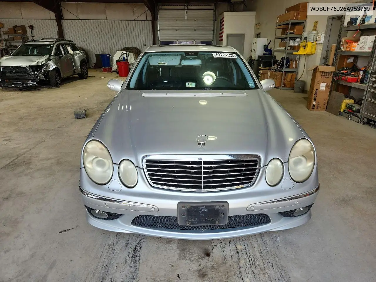 2006 Mercedes-Benz E 55 Amg VIN: WDBUF76J26A953769 Lot: 62221506