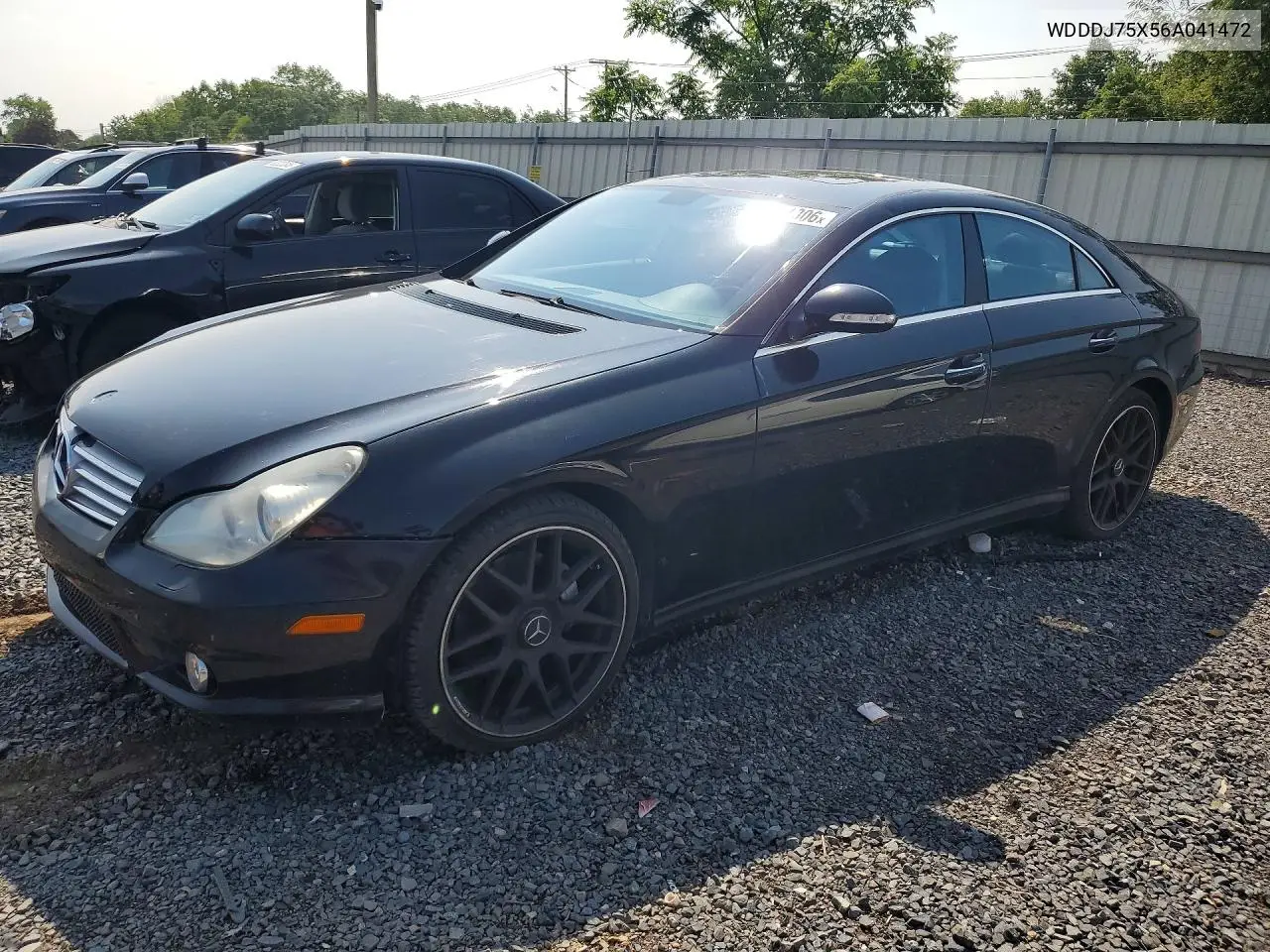 2006 Mercedes-Benz Cls 500C VIN: WDDDJ75X56A041472 Lot: 62241306