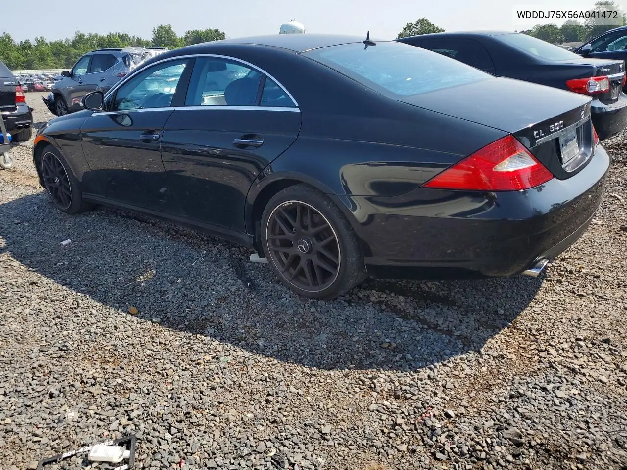 2006 Mercedes-Benz Cls 500C VIN: WDDDJ75X56A041472 Lot: 62241306