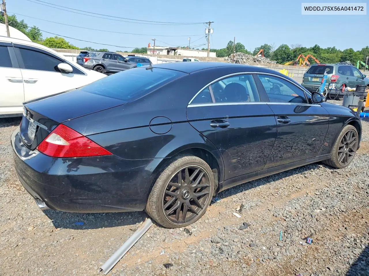 2006 Mercedes-Benz Cls 500C VIN: WDDDJ75X56A041472 Lot: 62241306