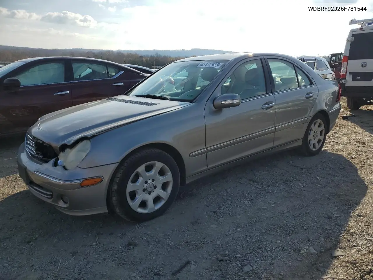 WDBRF92J26F781544 2006 Mercedes-Benz C 280 4Matic