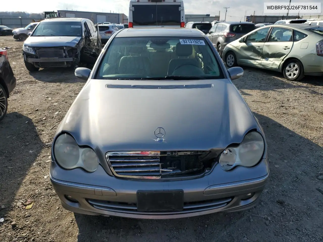 WDBRF92J26F781544 2006 Mercedes-Benz C 280 4Matic