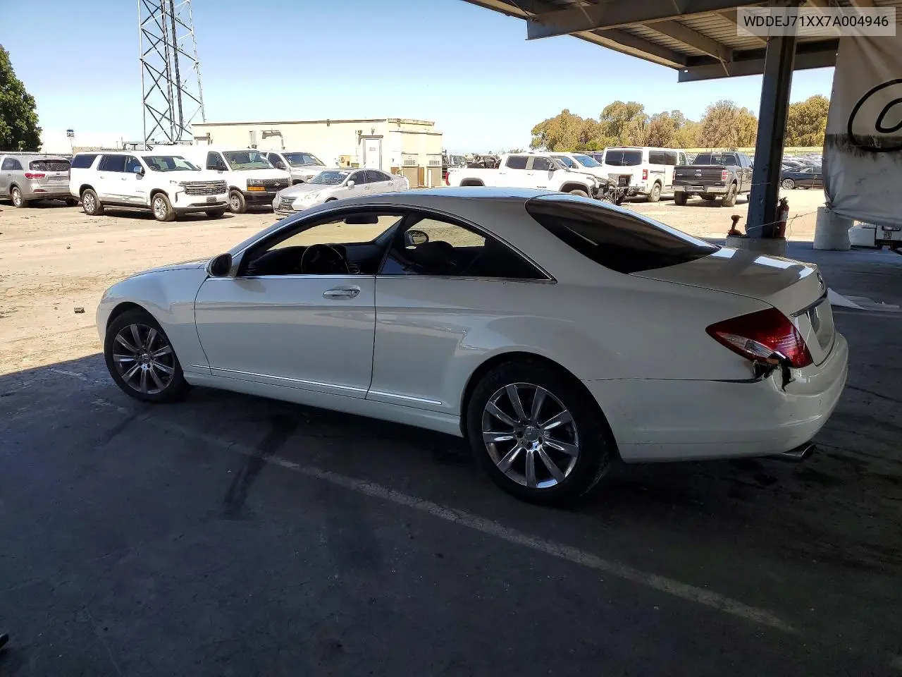 2007 Mercedes-Benz Cl 550 VIN: WDDEJ71XX7A004946 Lot: 56991106