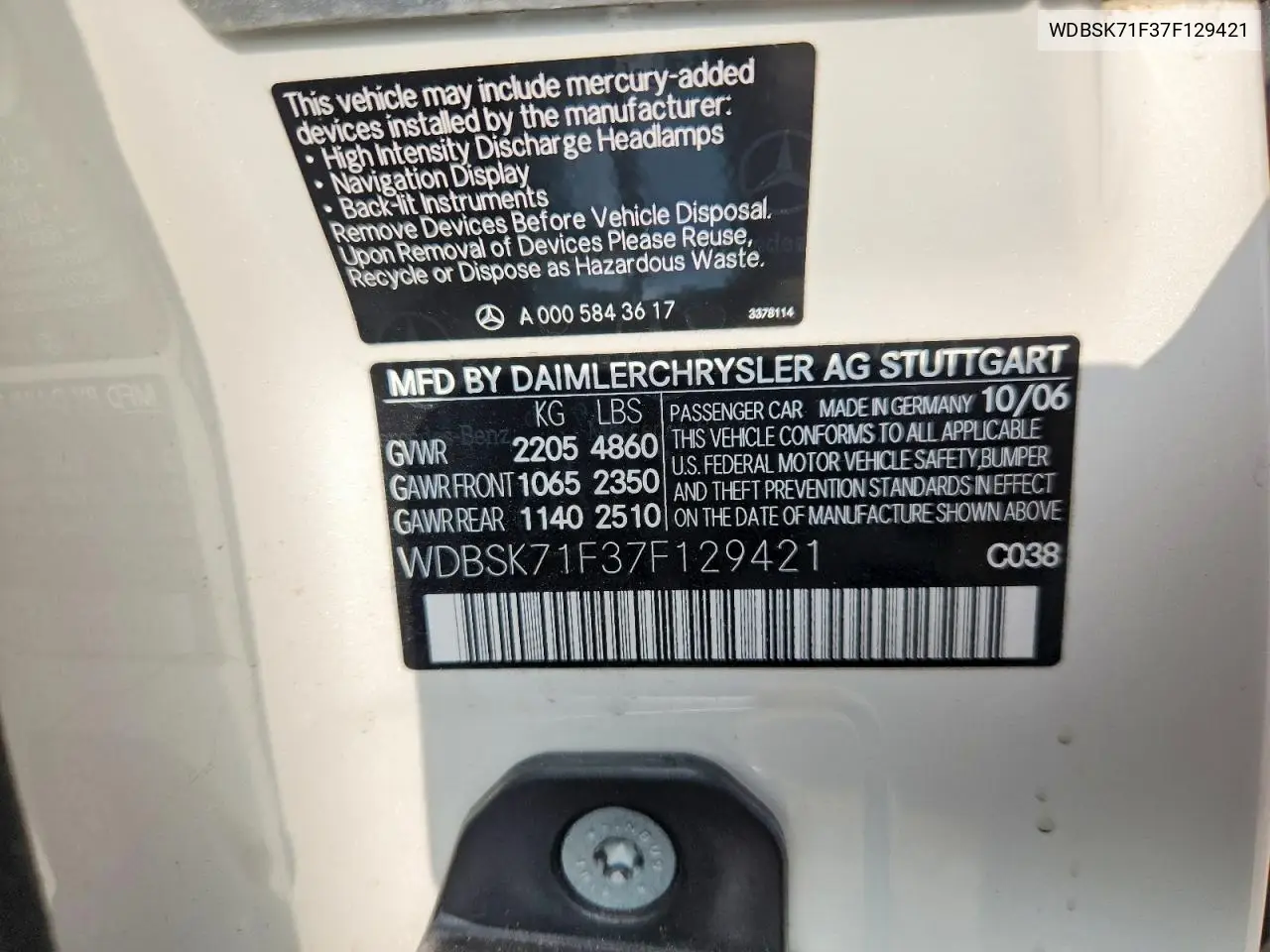 V (R230)