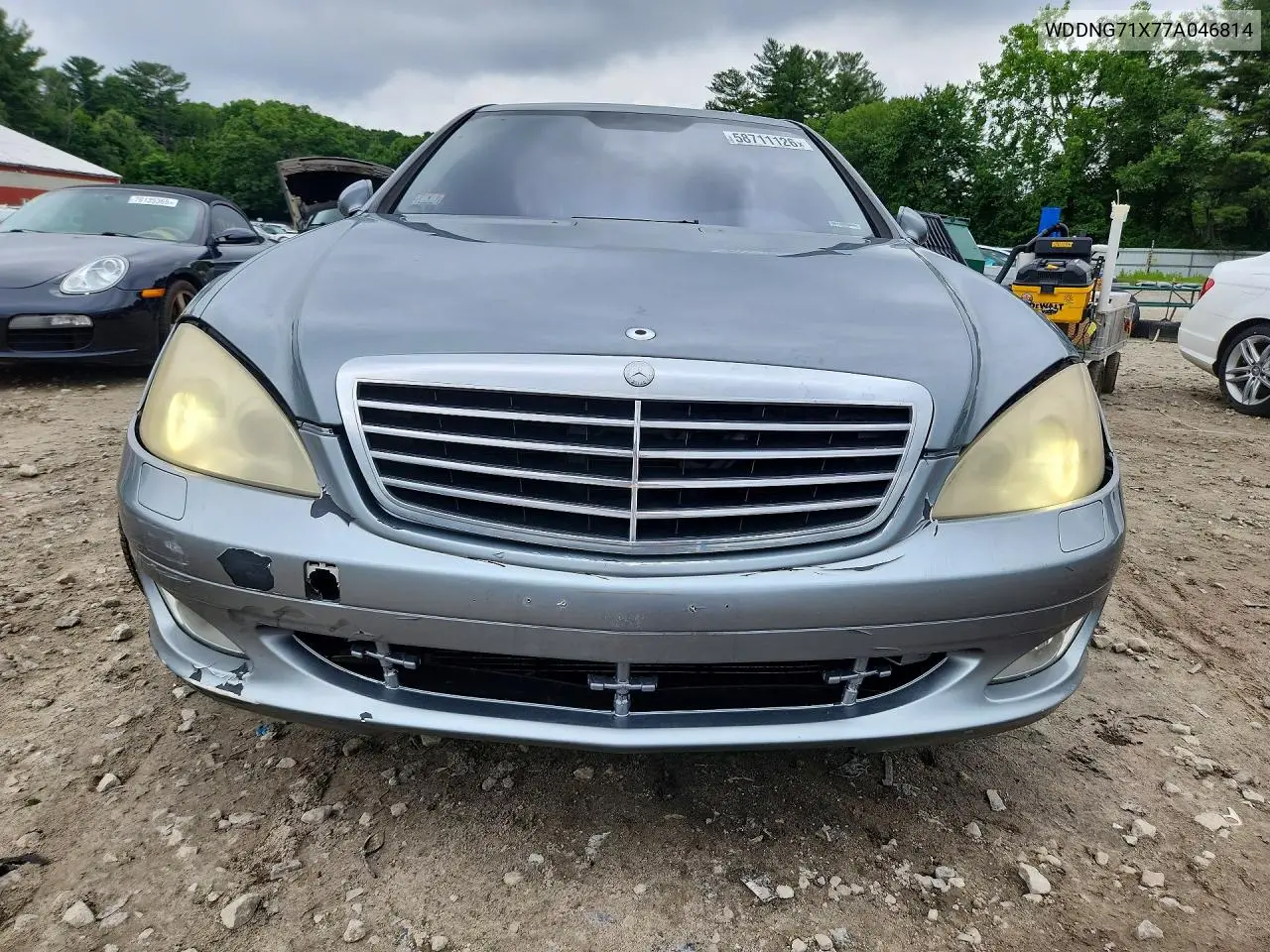 2007 Mercedes-Benz S 550 VIN: WDDNG71X77A046814 Lot: 58711126