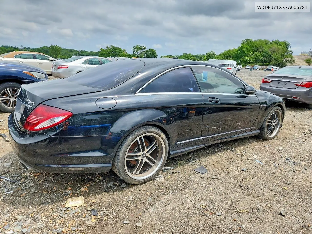 2007 Mercedes-Benz Cl 550 VIN: WDDEJ71XX7A006731 Lot: 58873606