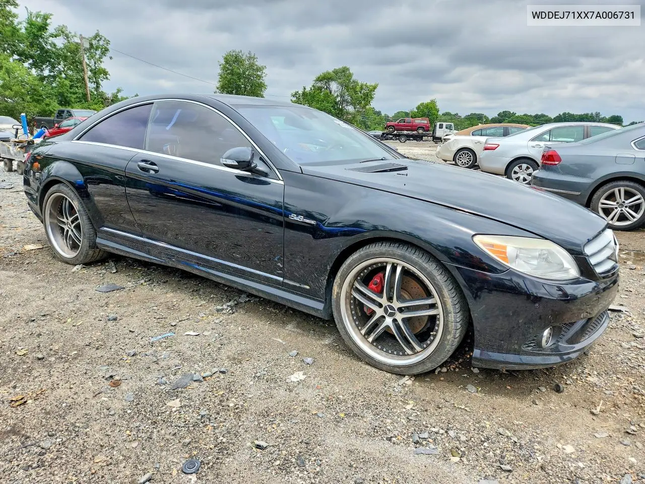 2007 Mercedes-Benz Cl 550 VIN: WDDEJ71XX7A006731 Lot: 58873606