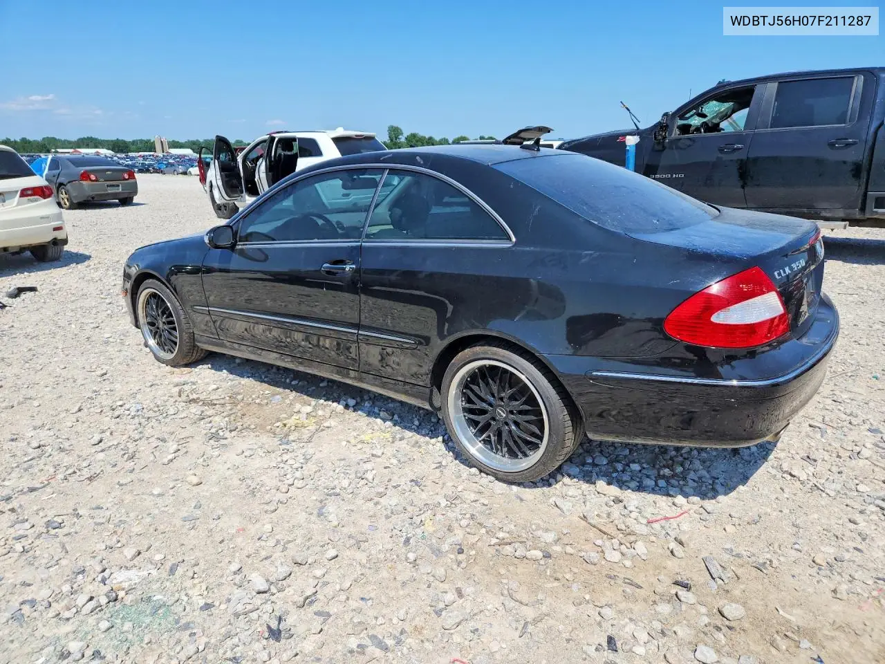 2007 Mercedes-Benz Clk 350 VIN: WDBTJ56H07F211287 Lot: 59794796