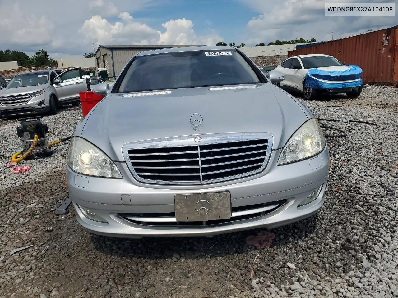 2007 Mercedes-Benz S 550 4Matic VIN: WDDNG86X37A104108 Lot: 60239676
