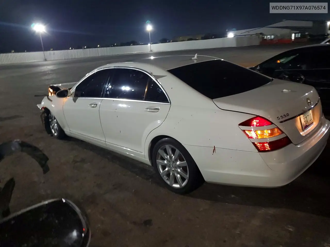 2007 Mercedes-Benz S 550 VIN: 076574 Lot: 60278086