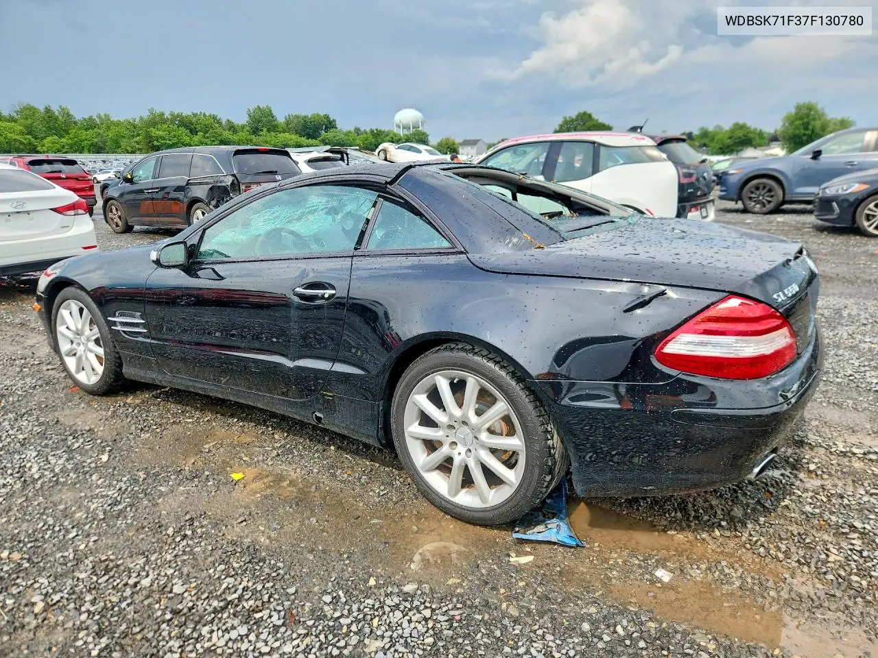 2007 Mercedes-Benz Sl 550 VIN: WDBSK71F37F130780 Lot: 60649196