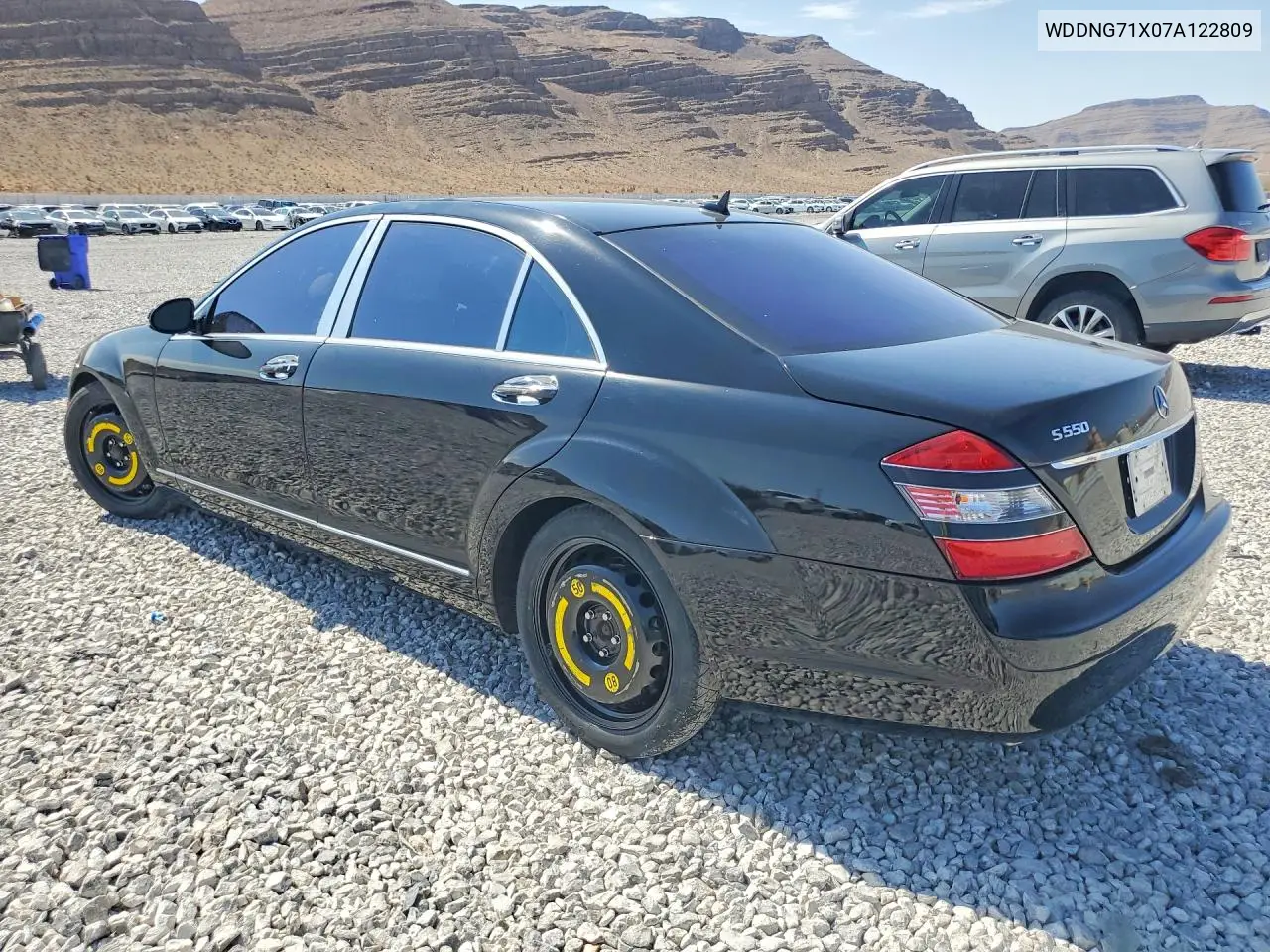 2007 Mercedes-Benz S 550 VIN: WDDNG71X07A122809 Lot: 61351436