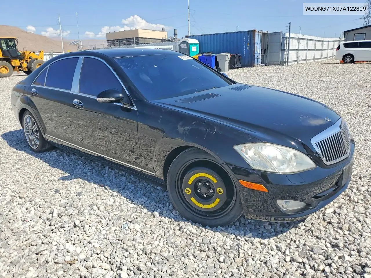 2007 Mercedes-Benz S 550 VIN: WDDNG71X07A122809 Lot: 61351436