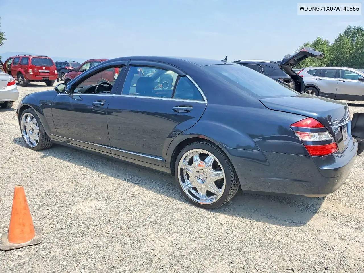 2007 Mercedes-Benz S 550 VIN: WDDNG71X07A140856 Lot: 62137446