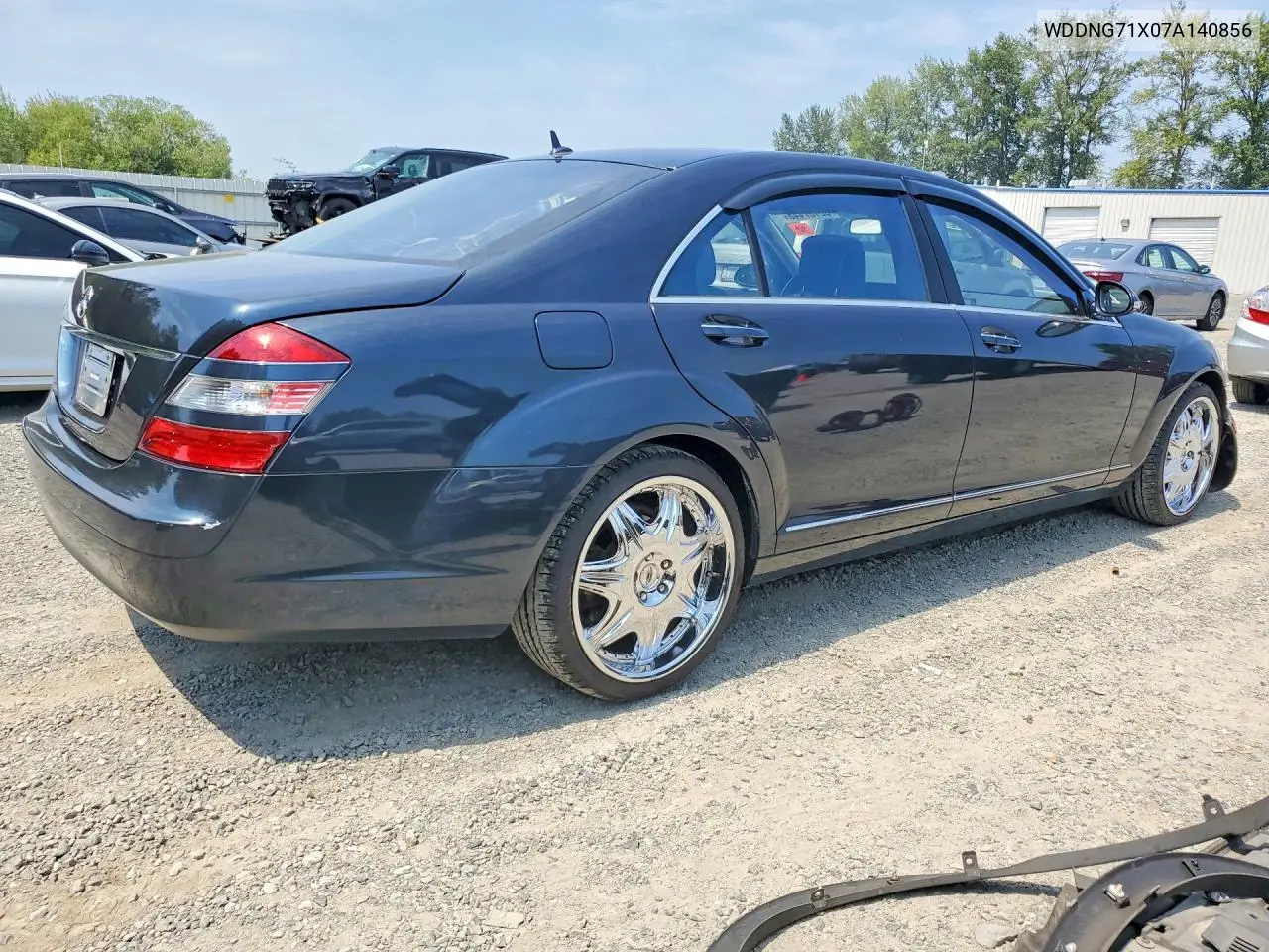 2007 Mercedes-Benz S 550 VIN: WDDNG71X07A140856 Lot: 62137446