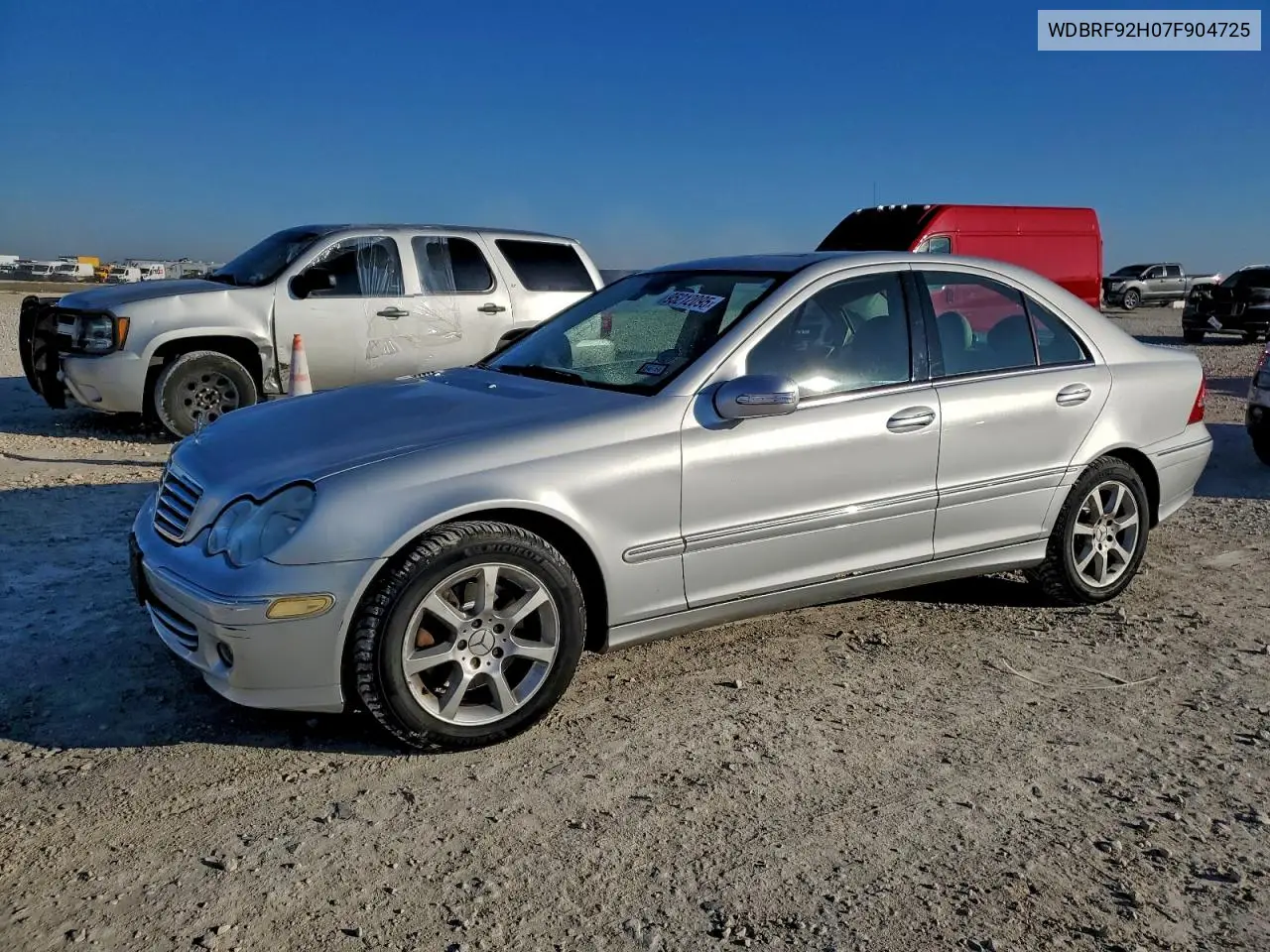 WDBRF92H07F904725 2007 Mercedes-Benz C 280 4Matic