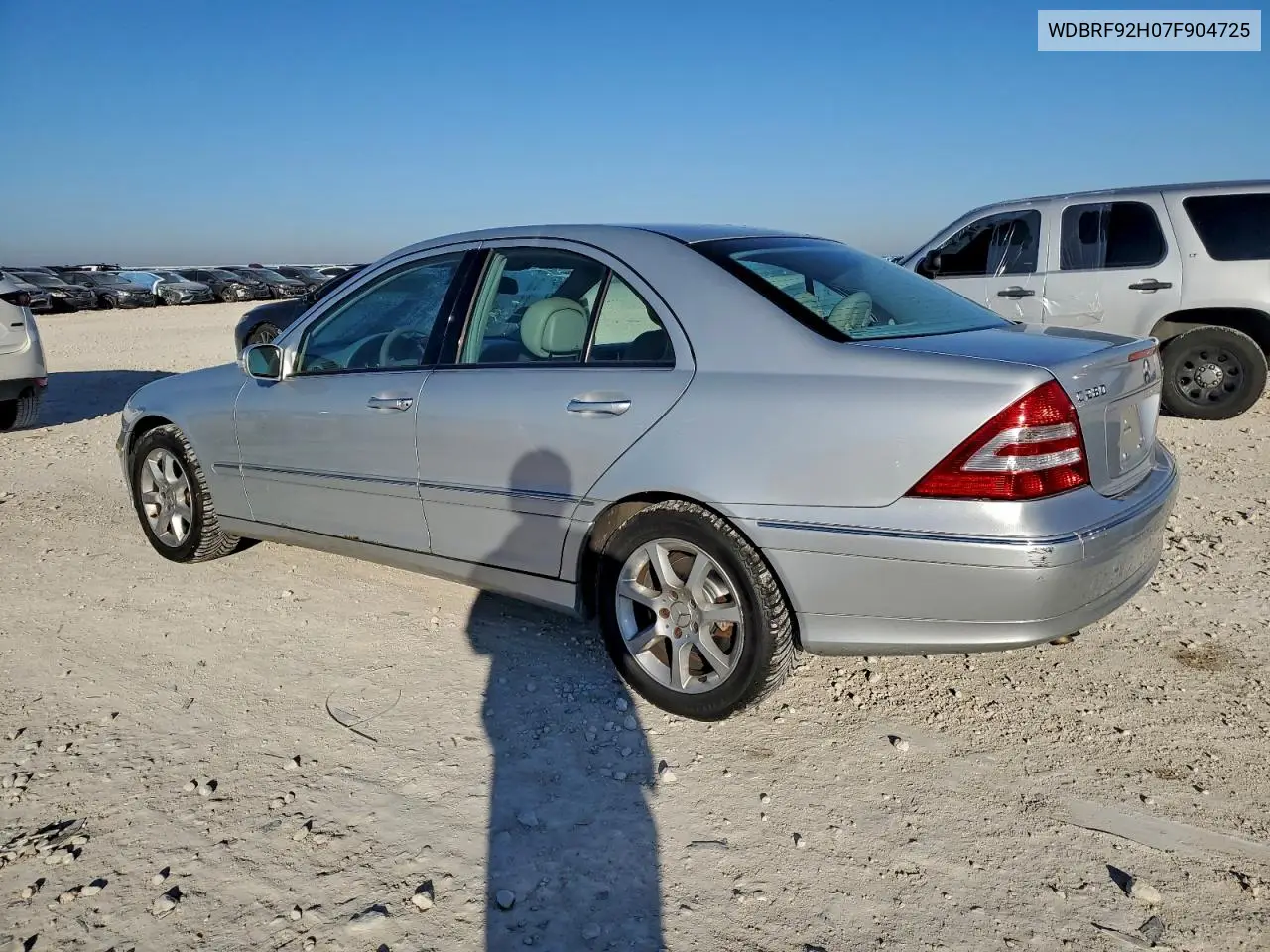 WDBRF92H07F904725 2007 Mercedes-Benz C 280 4Matic
