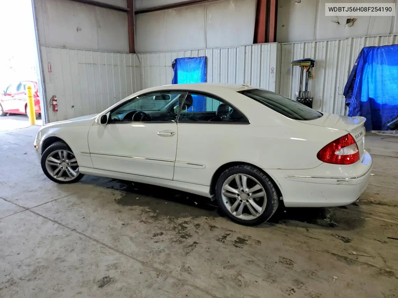 2008 Mercedes-Benz Clk 350 VIN: WDBTJ56H08F254190 Lot: 52230876
