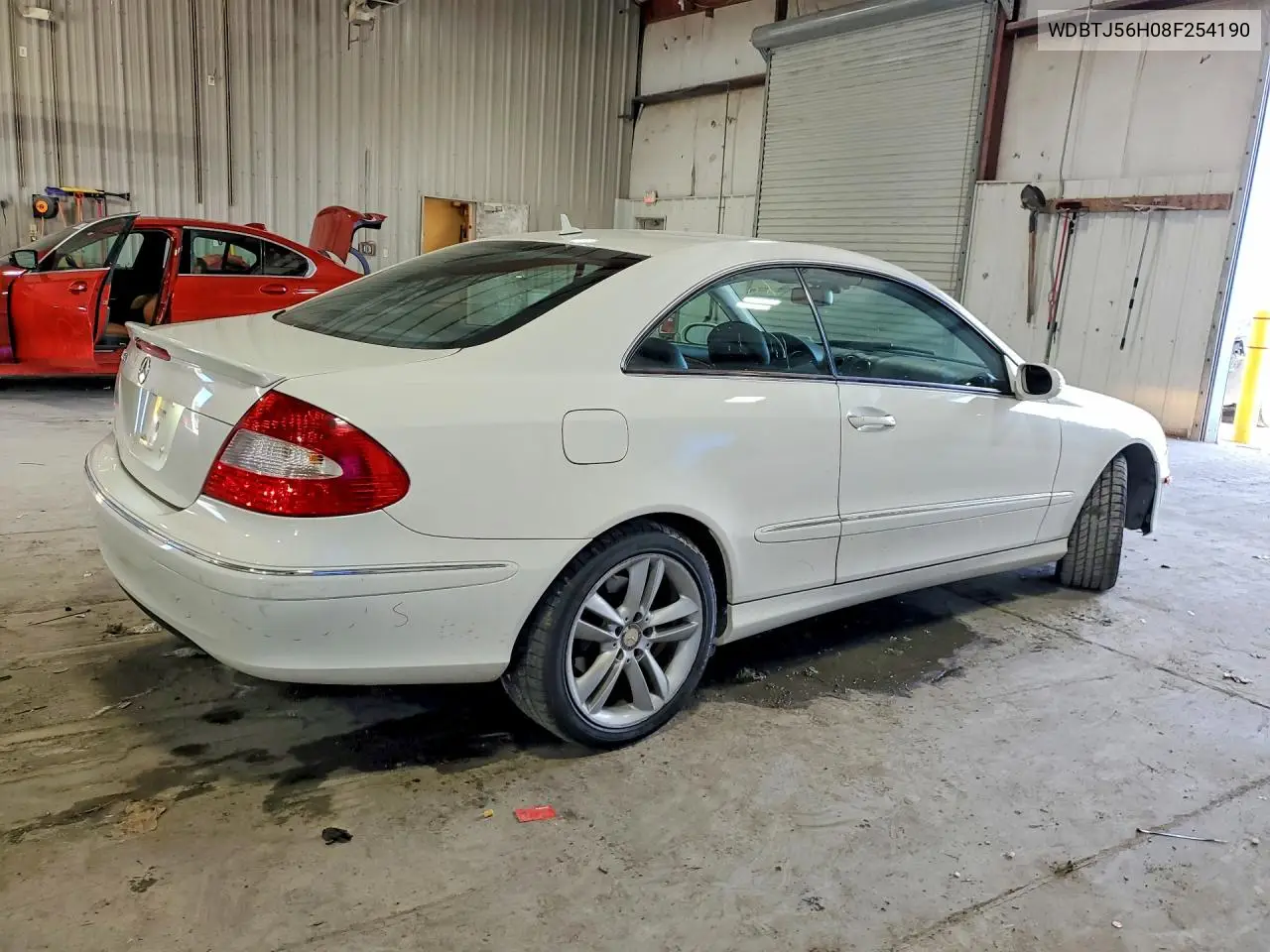 2008 Mercedes-Benz Clk 350 VIN: WDBTJ56H08F254190 Lot: 52230876