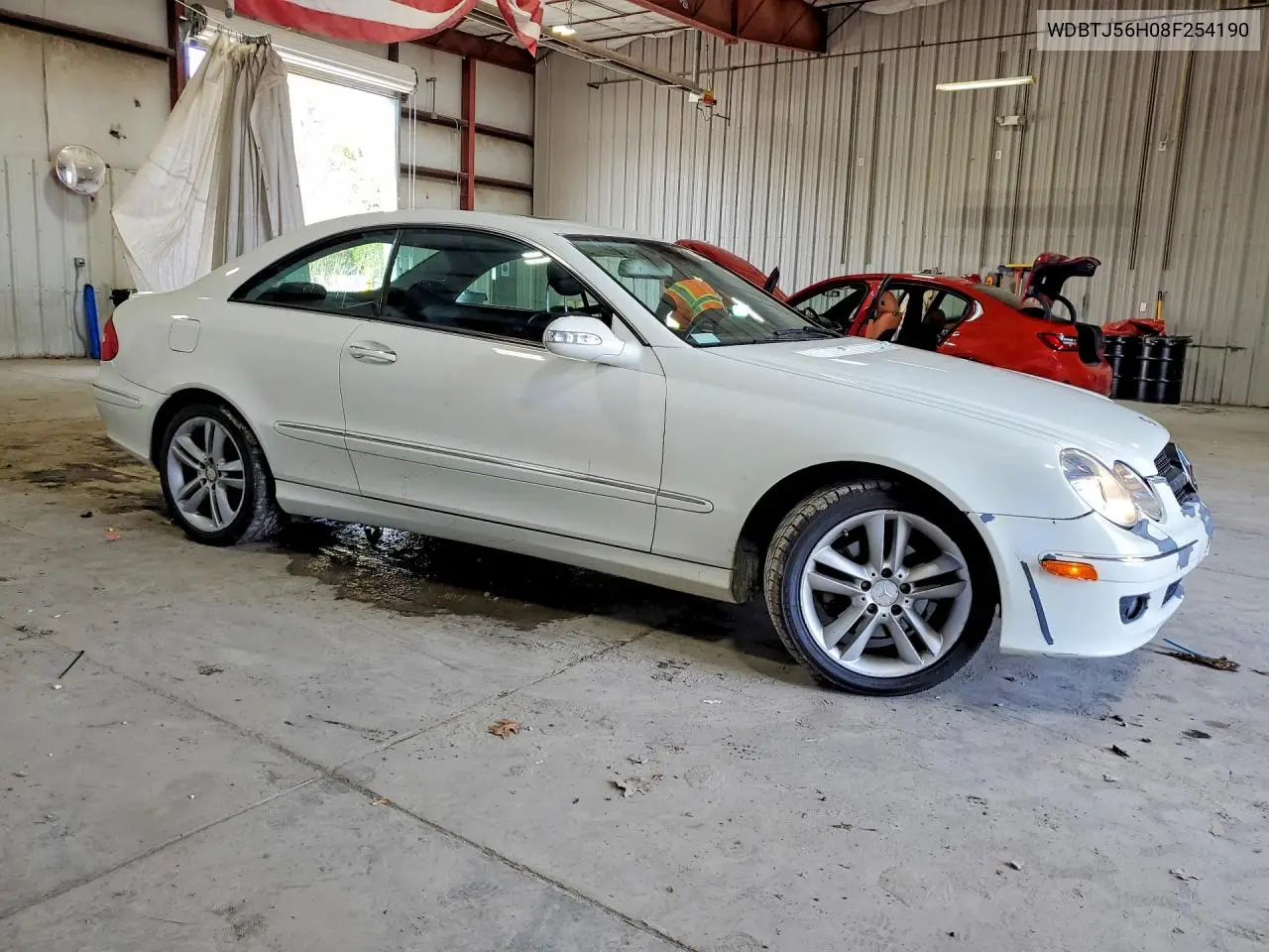 2008 Mercedes-Benz Clk 350 VIN: WDBTJ56H08F254190 Lot: 52230876