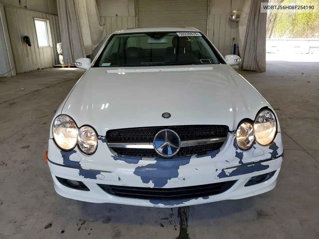 2008 Mercedes-Benz Clk 350 VIN: WDBTJ56H08F254190 Lot: 52230876