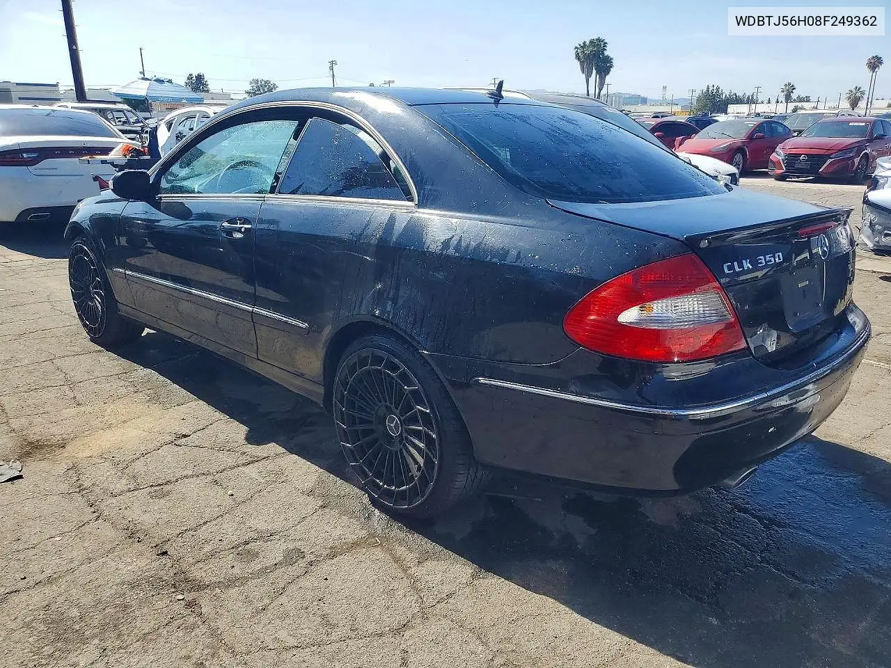 2008 Mercedes-Benz Clk 350 VIN: WDBTJ56H08F249362 Lot: 53133846