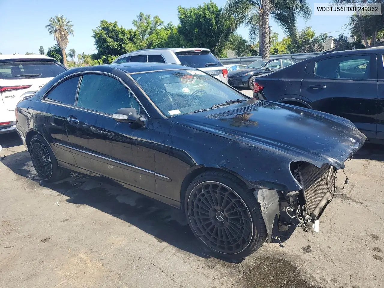 2008 Mercedes-Benz Clk 350 VIN: WDBTJ56H08F249362 Lot: 53133846