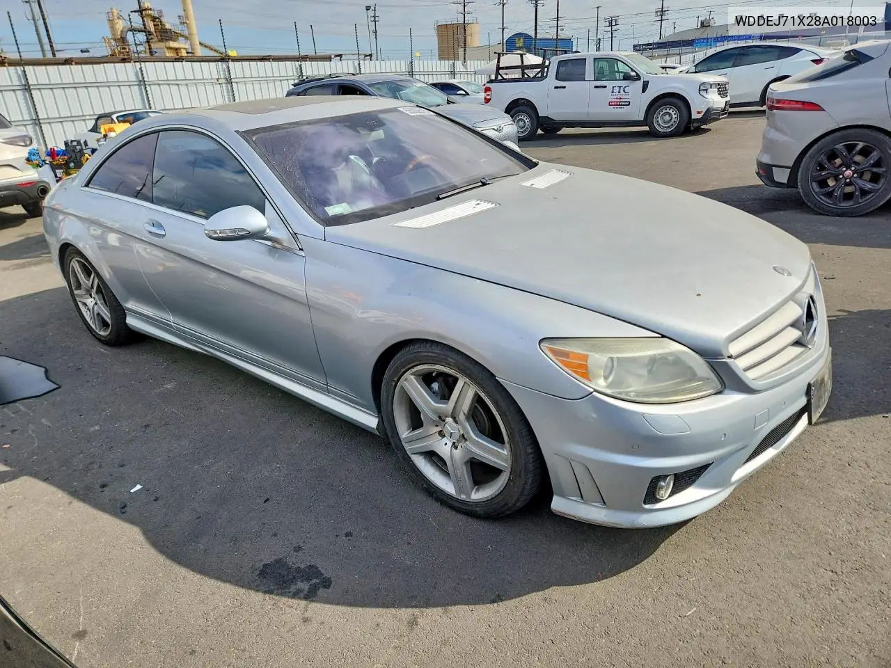 2008 Mercedes-Benz Cl 550 VIN: WDDEJ71X28A018003 Lot: 55002616