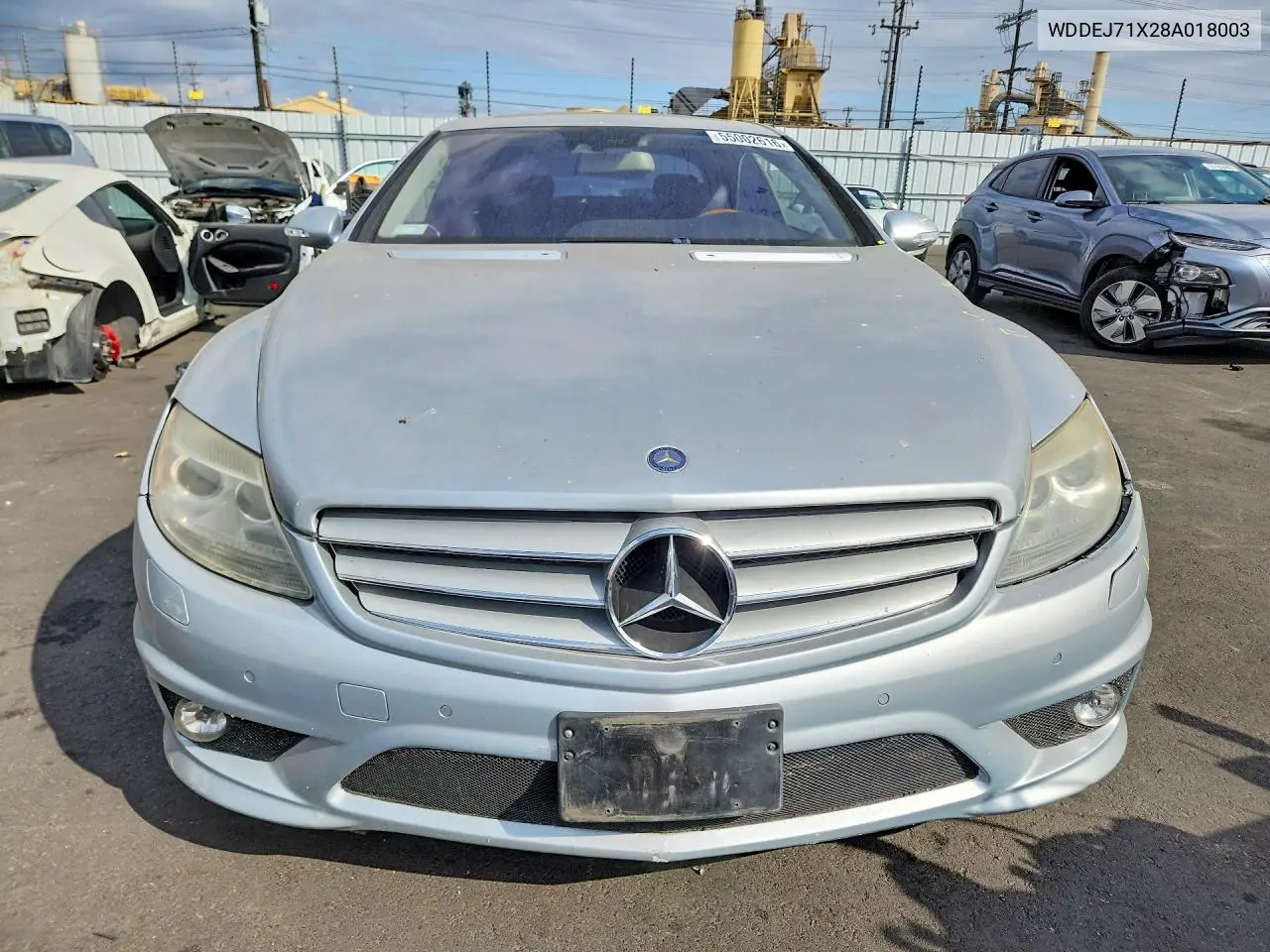 2008 Mercedes-Benz Cl 550 VIN: WDDEJ71X28A018003 Lot: 55002616