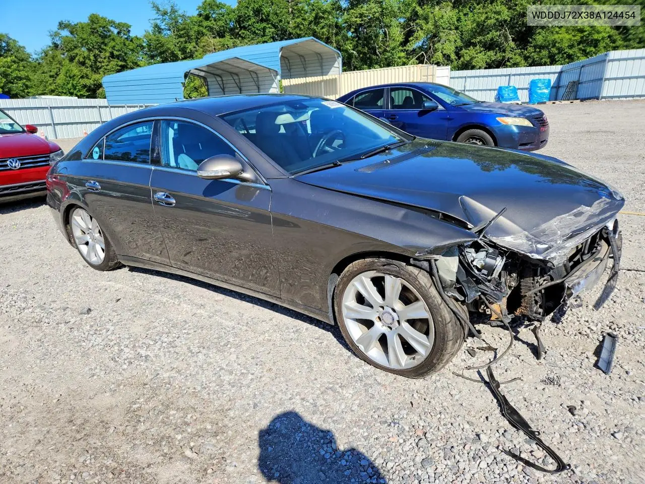 2008 Mercedes-Benz Cls 550 VIN: WDDDJ72X38A124454 Lot: 56065876