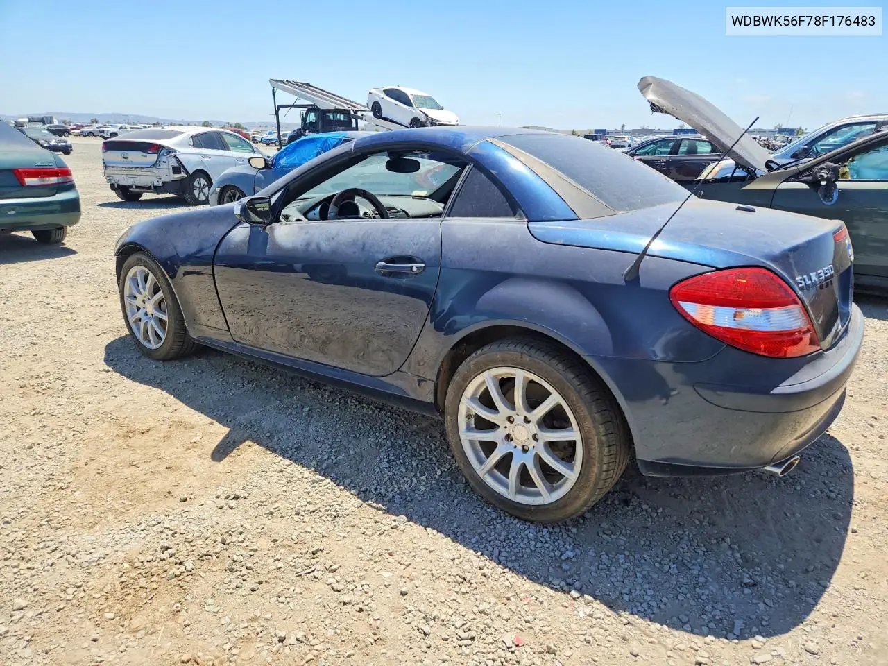 2008 Mercedes-Benz Slk 350 VIN: WDBWK56F78F176483 Lot: 57271386