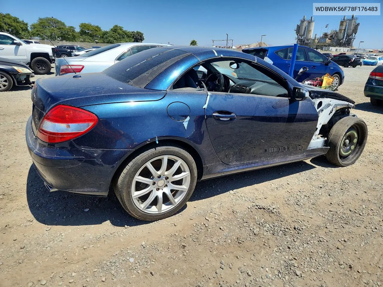 2008 Mercedes-Benz Slk 350 VIN: WDBWK56F78F176483 Lot: 57271386