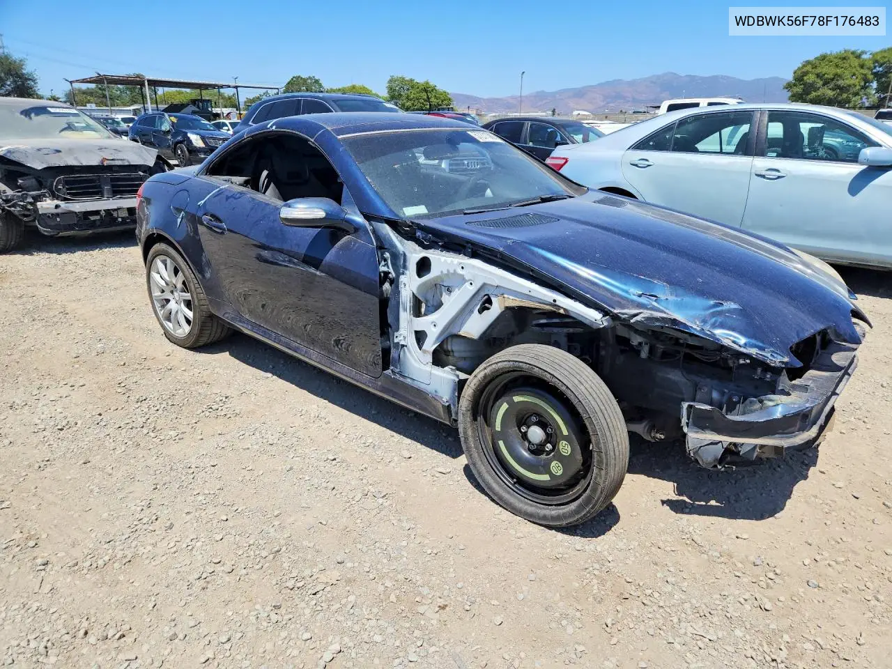 2008 Mercedes-Benz Slk 350 VIN: WDBWK56F78F176483 Lot: 57271386