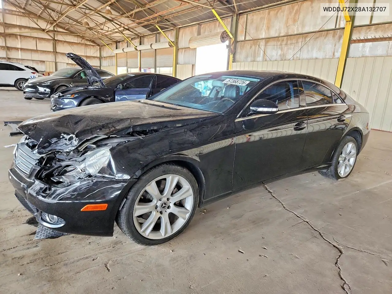 2008 Mercedes-Benz Cls 550 VIN: WDDDJ72X28A132707 Lot: 57368726