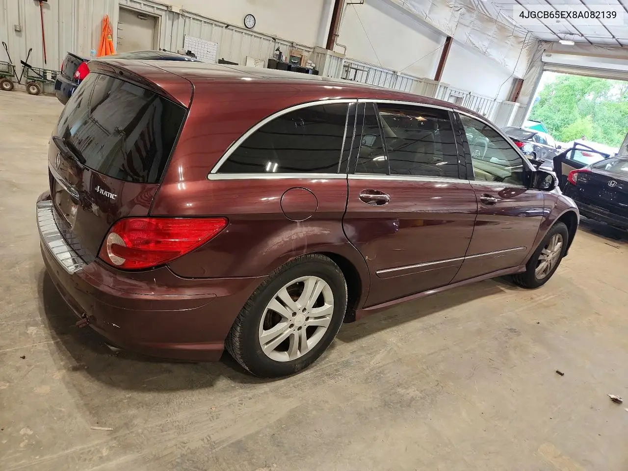 2008 Mercedes-Benz R 350 VIN: 4JGCB65EX8A082139 Lot: 57953046