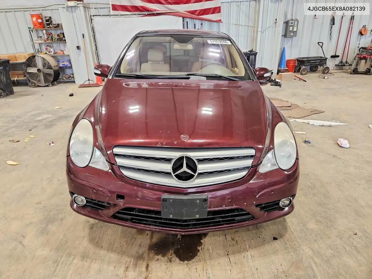 2008 Mercedes-Benz R 350 VIN: 4JGCB65EX8A082139 Lot: 57953046