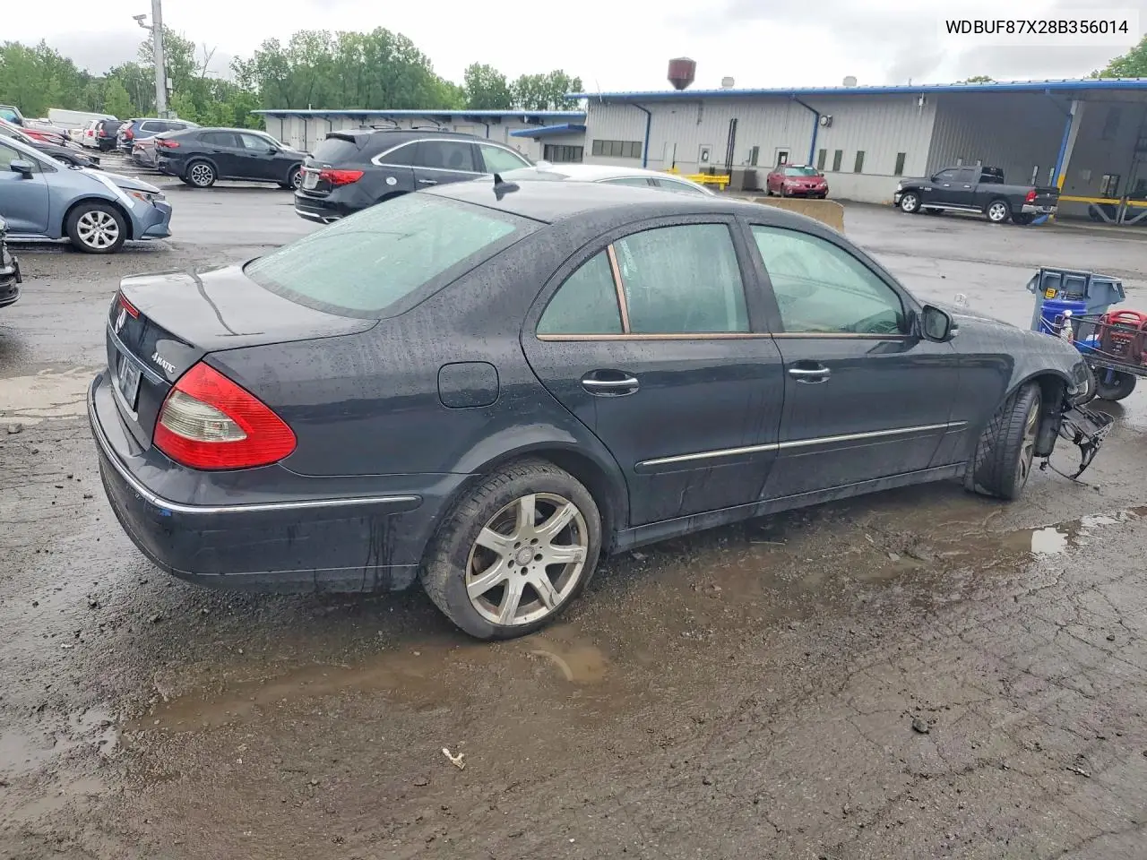 2008 Mercedes-Benz E 350 4Matic VIN: WDBUF87X28B356014 Lot: 58080316
