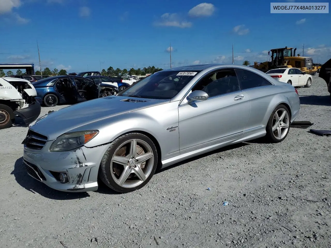 2008 Mercedes-Benz Cl 63 Amg VIN: WDDEJ77X48A013277 Lot: 58357856