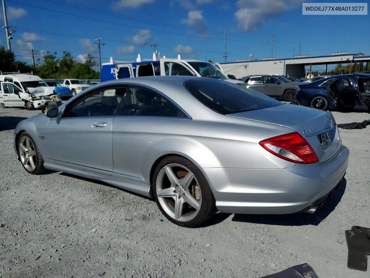 2008 Mercedes-Benz Cl 63 Amg VIN: WDDEJ77X48A013277 Lot: 58357856