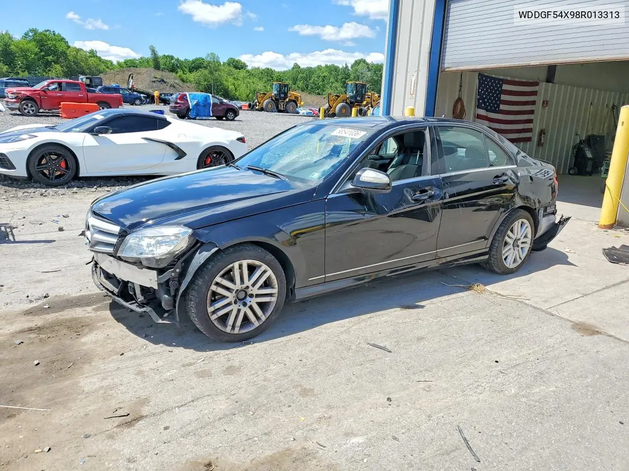 2008 Mercedes-Benz C 300 VIN: WDDGF54X98R013313 Lot: 58541036