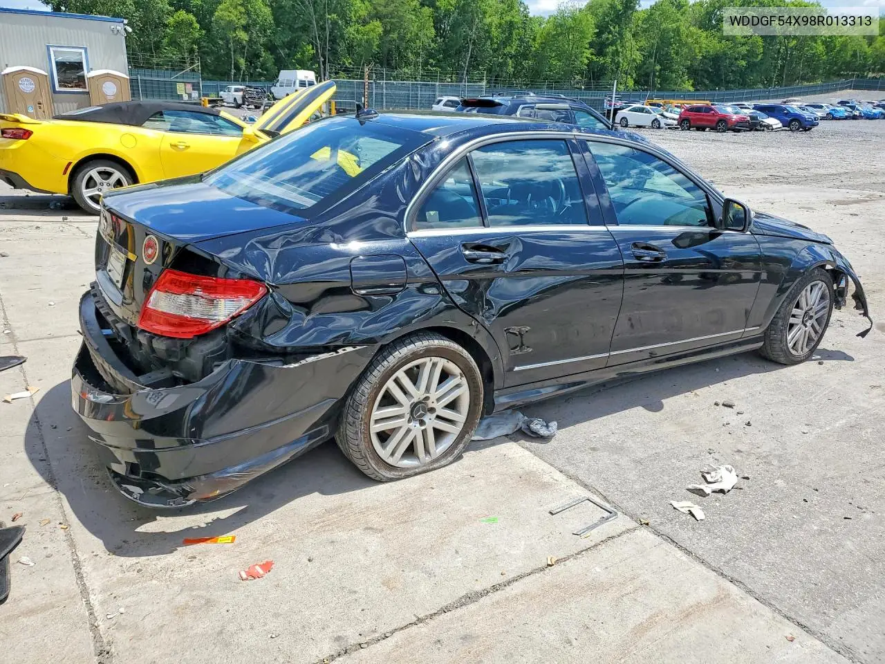 2008 Mercedes-Benz C 300 VIN: WDDGF54X98R013313 Lot: 58541036