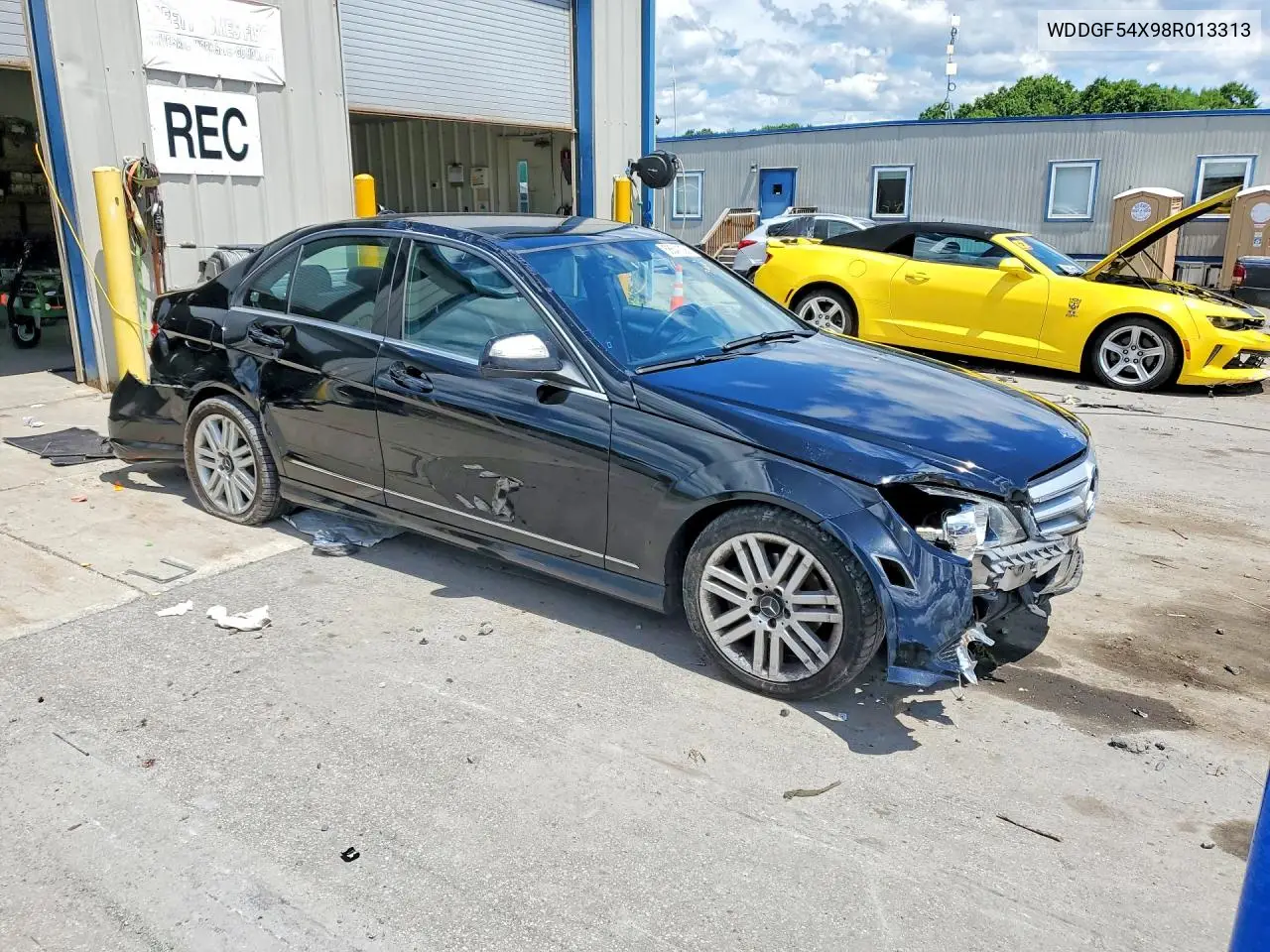 2008 Mercedes-Benz C 300 VIN: WDDGF54X98R013313 Lot: 58541036