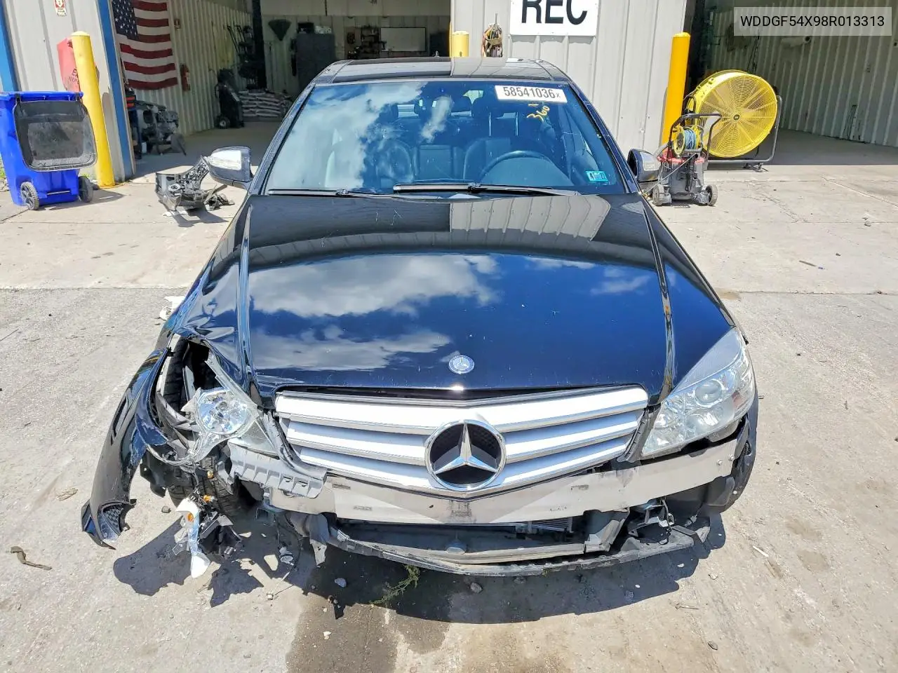 2008 Mercedes-Benz C 300 VIN: WDDGF54X98R013313 Lot: 58541036